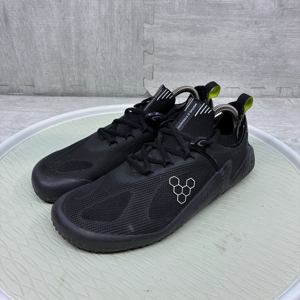 Vivobarefoot Motus Strength Shoes Women's 40 Black Training 209490-12